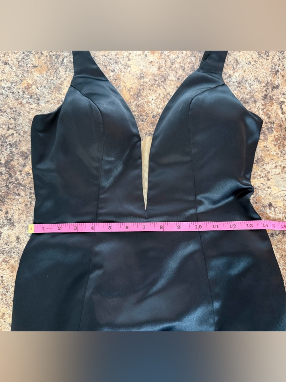 Sherri Hill 51678 Black Tulle Ruffle Mermaid Gown Size 4 - Picture 7 of 13